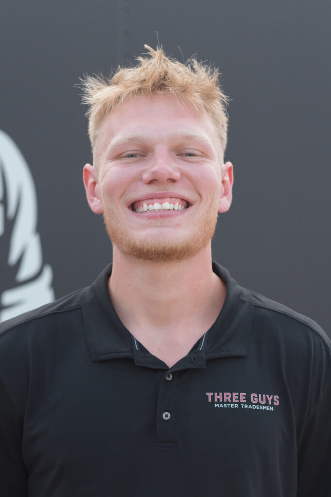 Chris, Apprentice at Three Guys Master Tradesmen