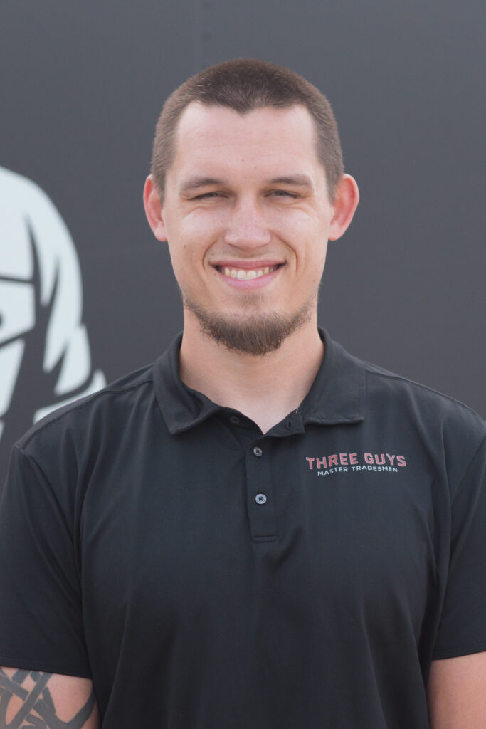 Sasha, Senior Electrician at Three Guys Master Tradesmen