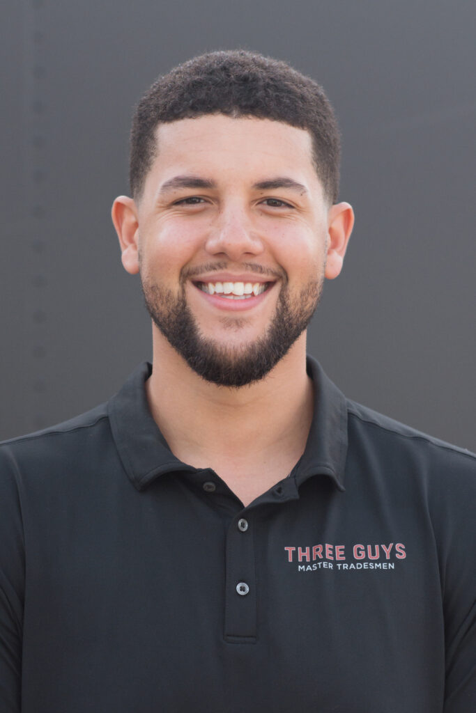 Tristan, Senior Technician at Three Guys Master Tradesmen