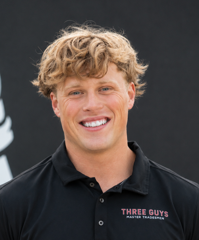 Cam, Apprentice at Three Guys Master Tradesmen